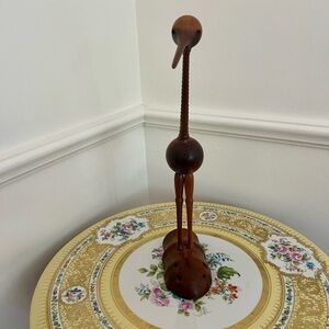 Vintage Wooden Bird